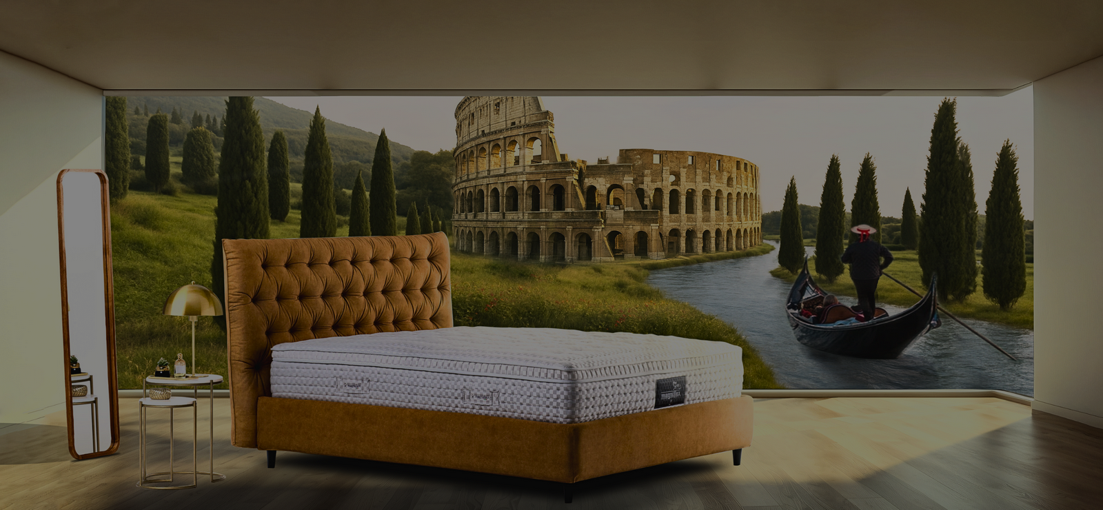 Sleep in Italian-made comfort. website image